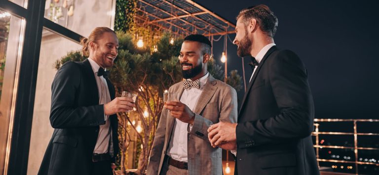 How to Rock a Suit at a Cocktail Party