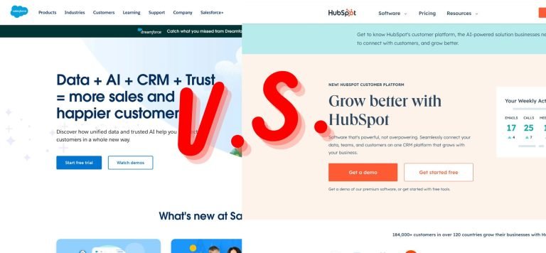 HubSpot vs. Salesforce: Which one of them is better fit for your startup according to other founders