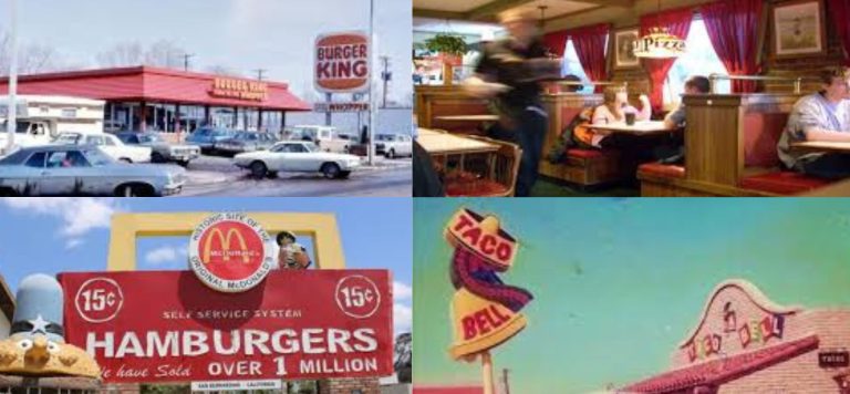 Step Back in Time with These Retro Fast Food Chain Photos