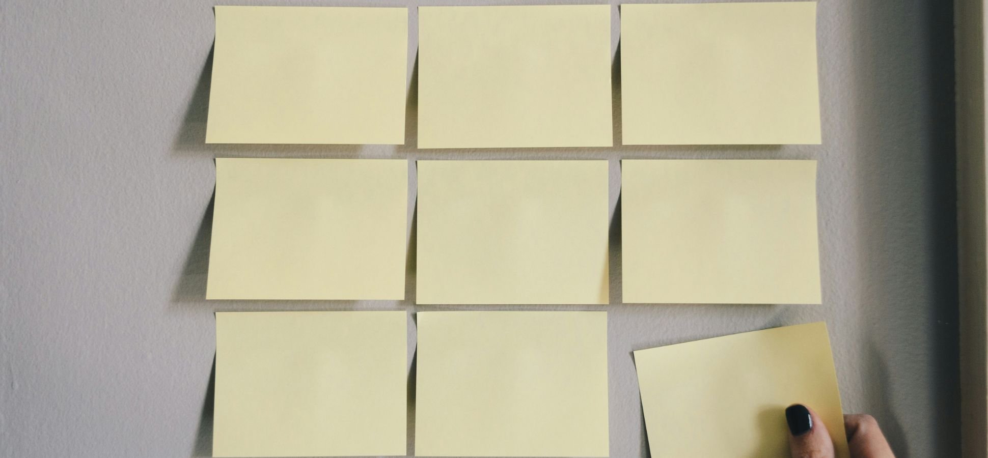 sticky notes