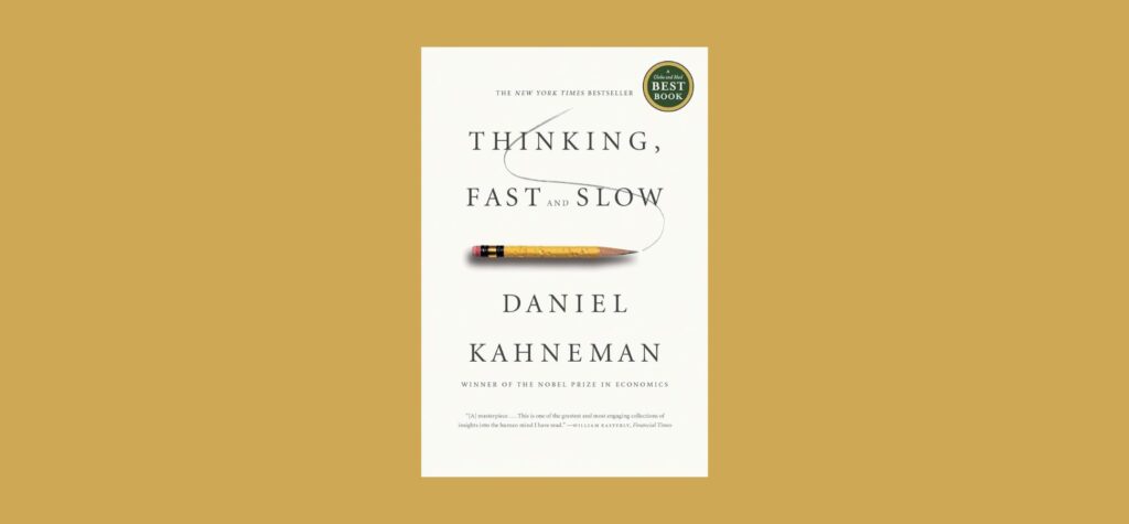 Thinking fast and slow