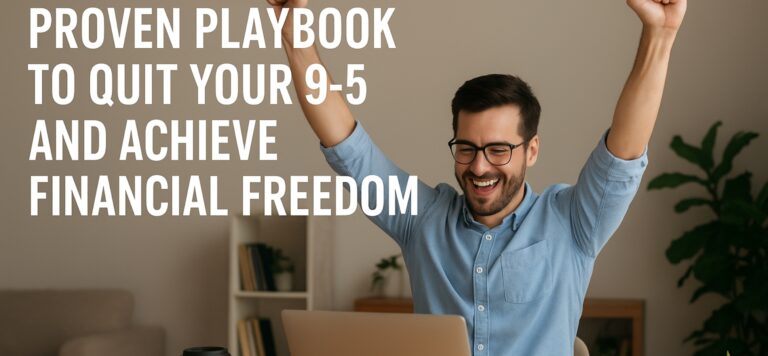 Proven Playbook to Quit Your 9-5 and Achieve Financial Freedom