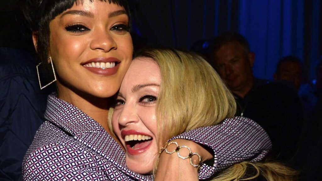 Rihanna and Madonna