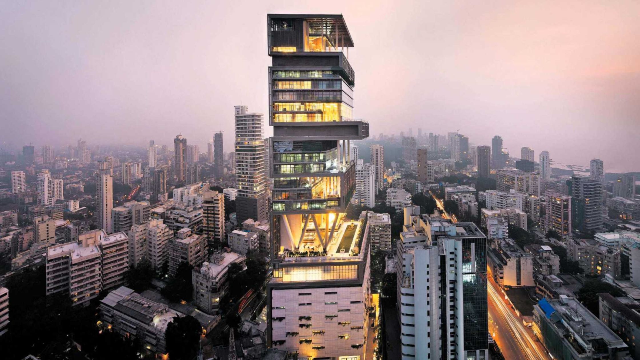 4. antilia residence $2 billion