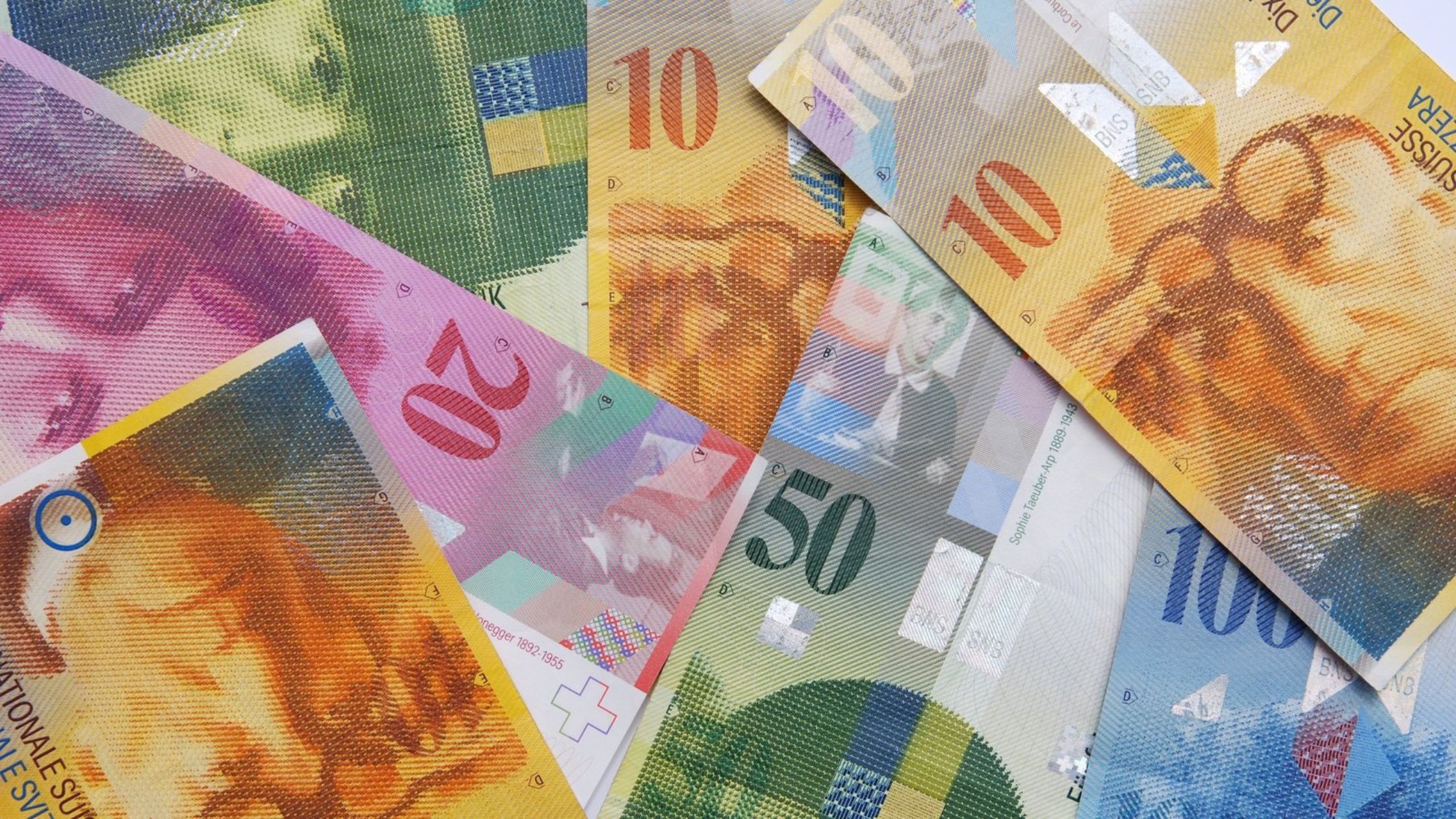6. swiss franc (chf)
