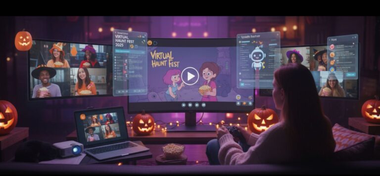 How to Host a Virtual Movie Night with a Halloween Theme