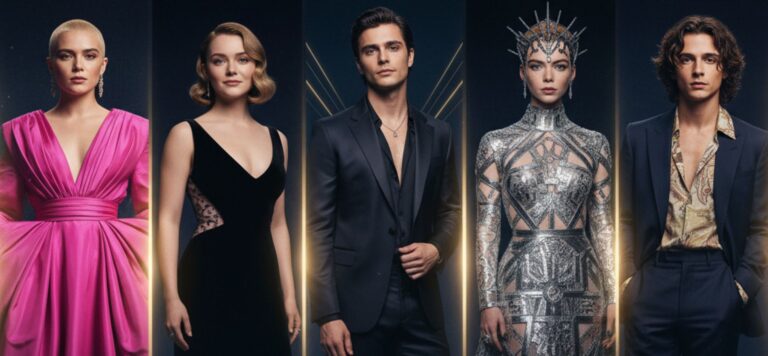 5 Rising Stars Who Are Redefining Hollywood Glamour