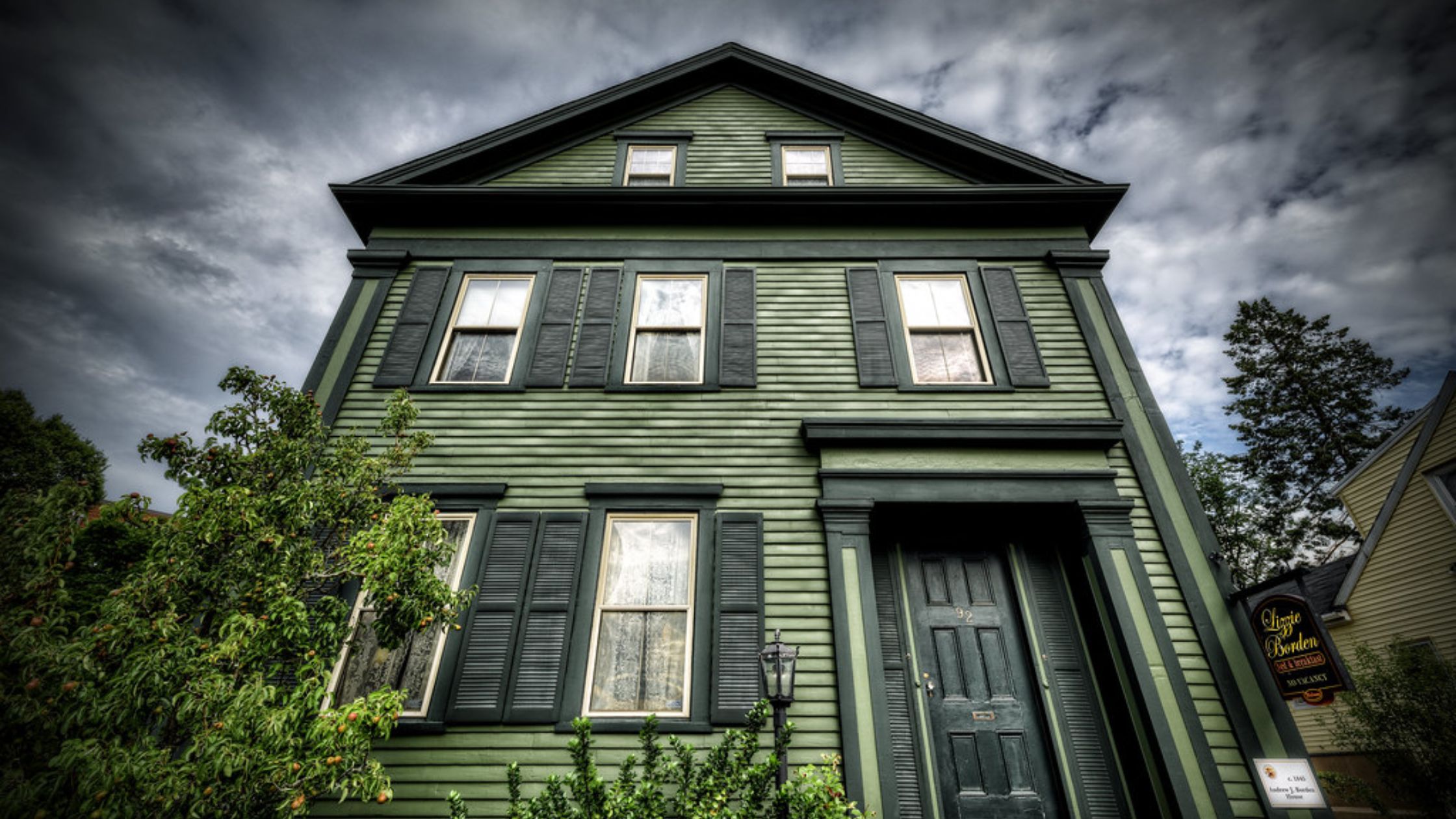 Lizzie borden house, fall river, massachusetts