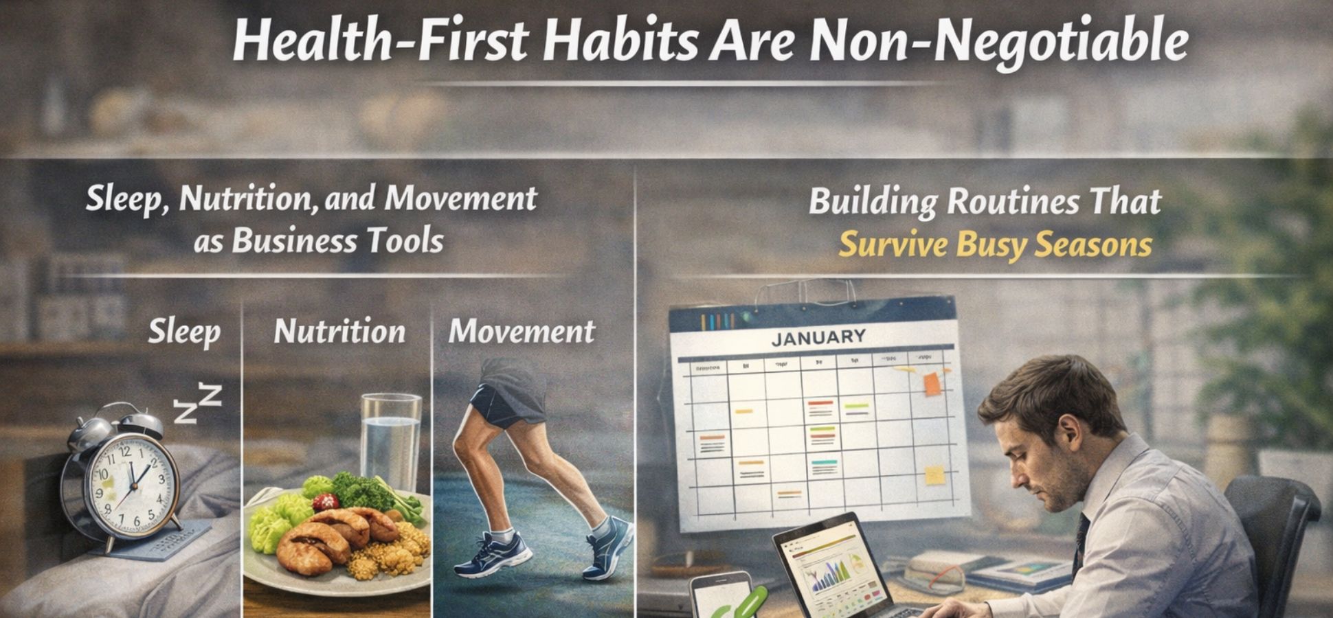 Health-First Habits Are Non-Negotiable