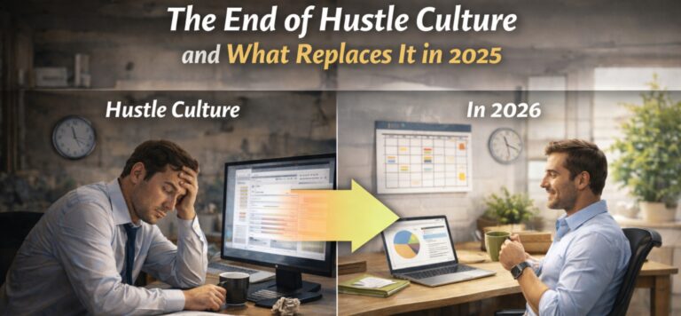 The End of Hustle Culture and What Replaces It in 2026