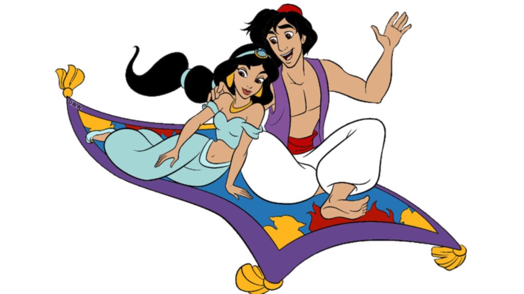 Aladdin and Jasmine