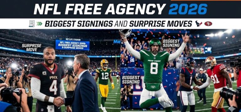 NFL Free Agency 2026: Biggest Signings and Surprise Moves