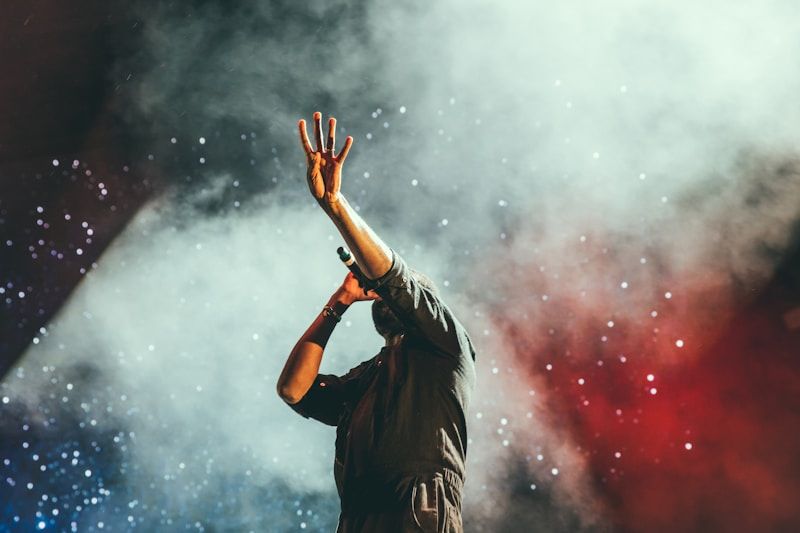 Bad Bunny performing live in concert stadium tour 2026