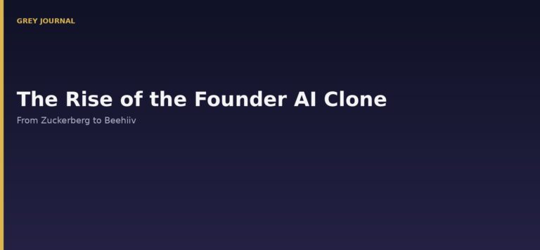 The Rise of the Founder AI Clone From Zuckerberg to Beehiiv