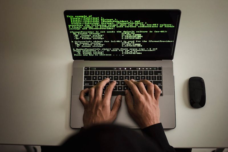 non-technical founder building an app without coding on laptop