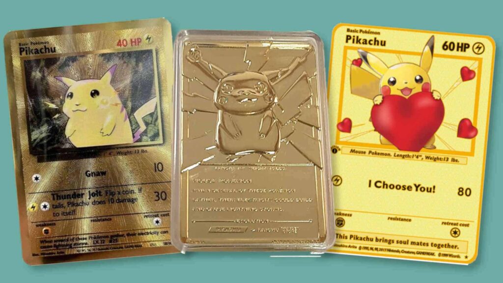 20th Anniversary 24‑Karat Real Gold Pikachu