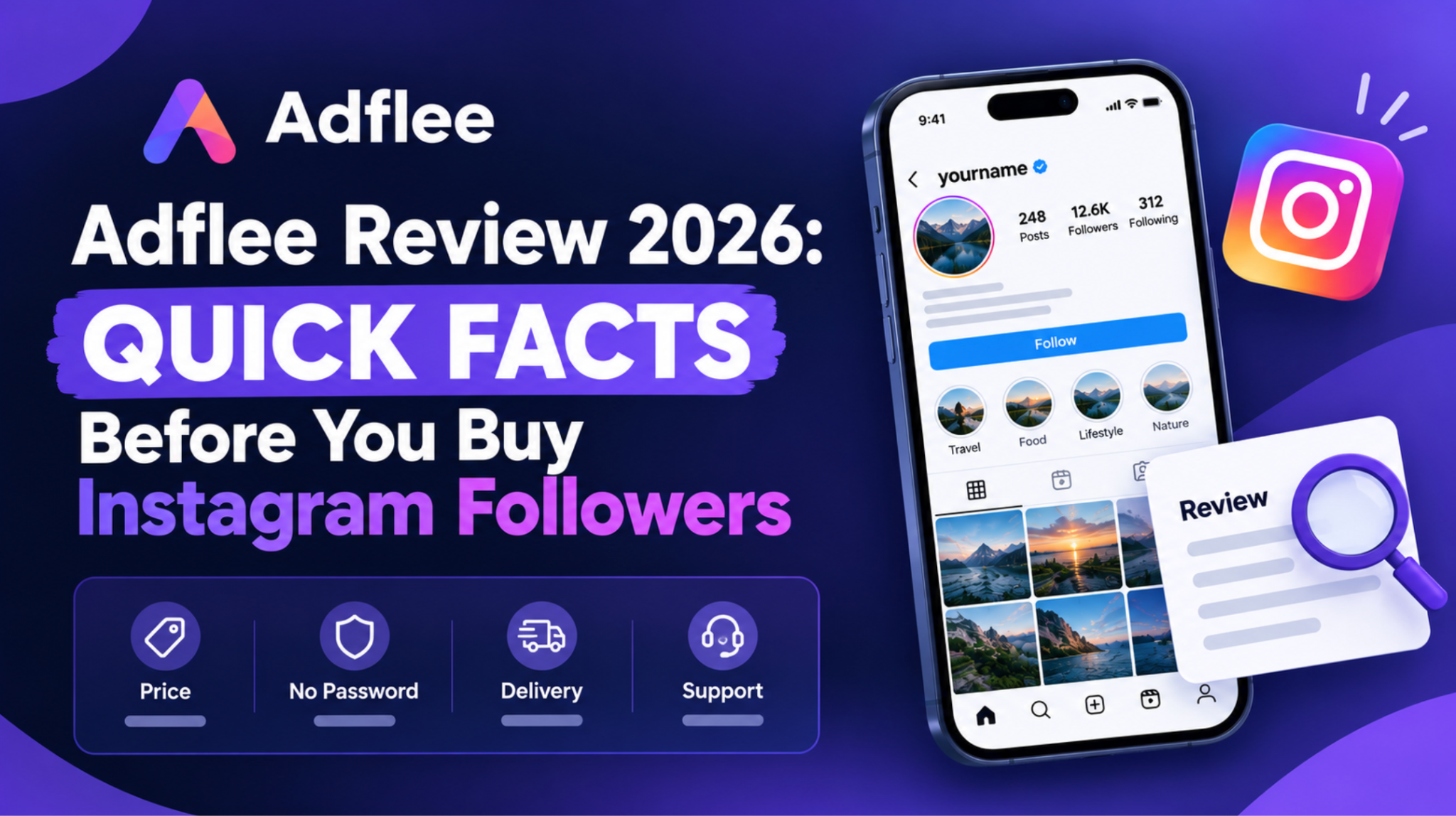 Adflee Review 2026 Quick Facts Before You Buy Instagram Followers