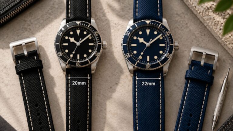 Does Strap Width Affect How a Watch Wears? 20mm vs. 22mm Explained